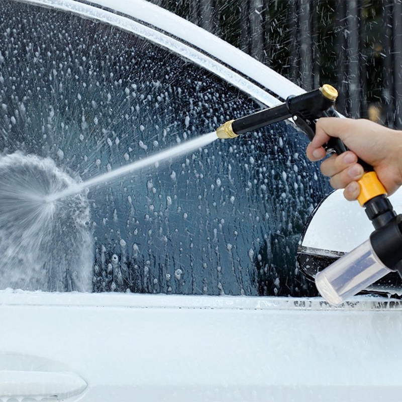 Vòi Xịt Nước Áp Suất Cao Có Thể Điều Chỉnh Phổ Biến Dùng Tưới Cây/Rửa Xe