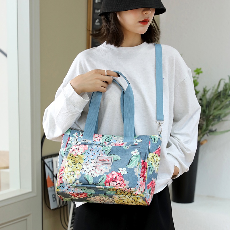 Túi Vải Đeo Chéo Phong Cách Retro Thời Trang Cho Nữ