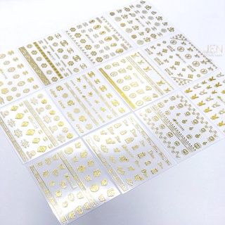 Sticker dán móng nail thương hiệu
