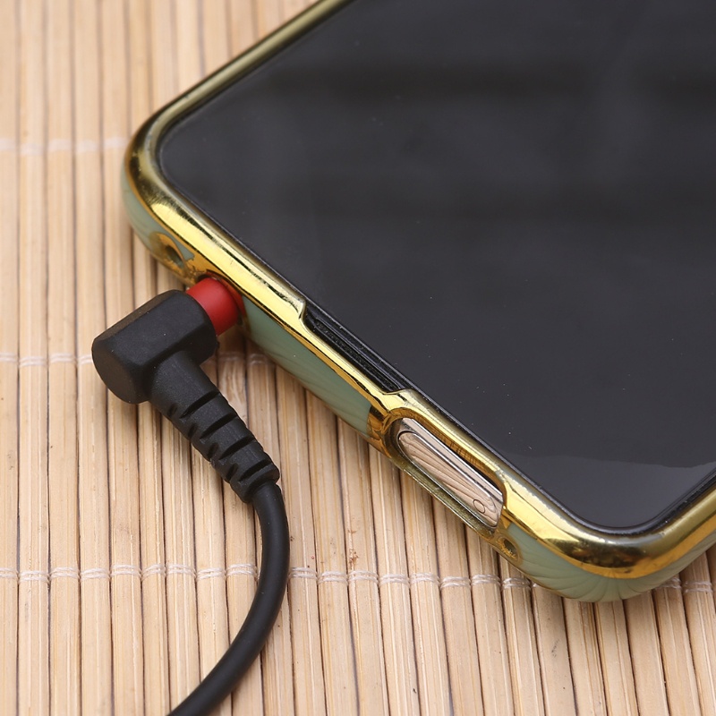 Dây Cáp Chuyển Đổi Âm Thanh 3 5mm Với Nút Điều Chỉnh Âm Lượng Chuyên Dụng Cho Điện Thoại / Máy Tính Bảng