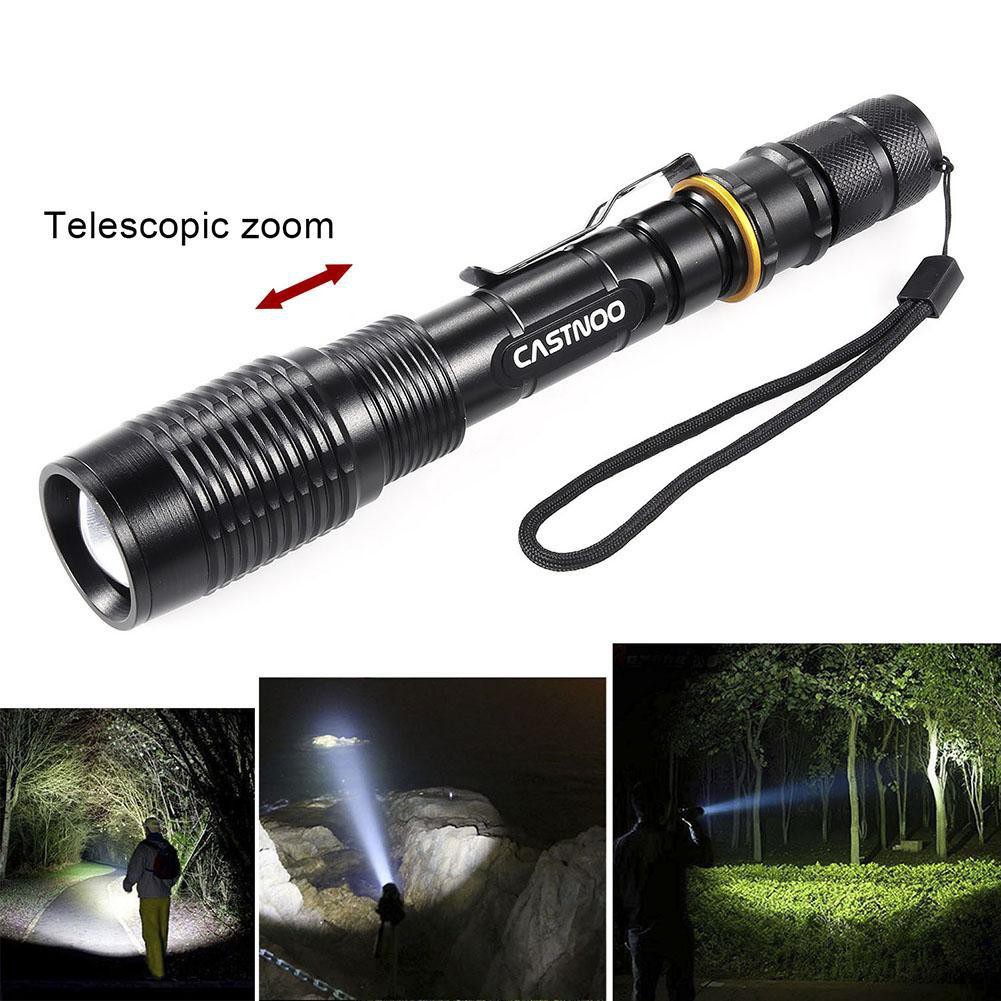 Đèn pin LED CREE XM-L T6 8000 lumen kích thước 185/207 x 31 x 21 tiện dụng | BigBuy360 - bigbuy360.vn