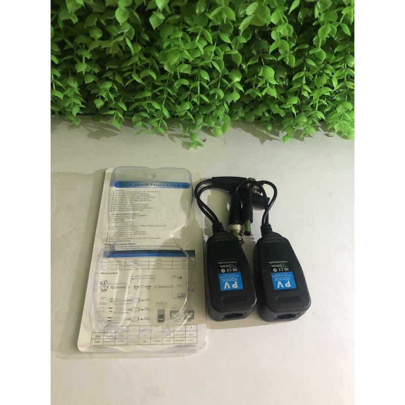 Bộ Balun video kèm nguồn PV/PVD/PVA