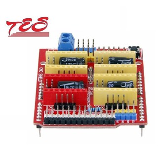 SHIELD V3 và 10 đầu nối  CNC
