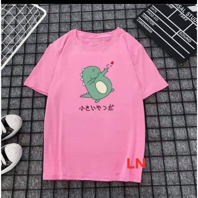 Áo 3D khủng Long búng tim chữ tàu LN11