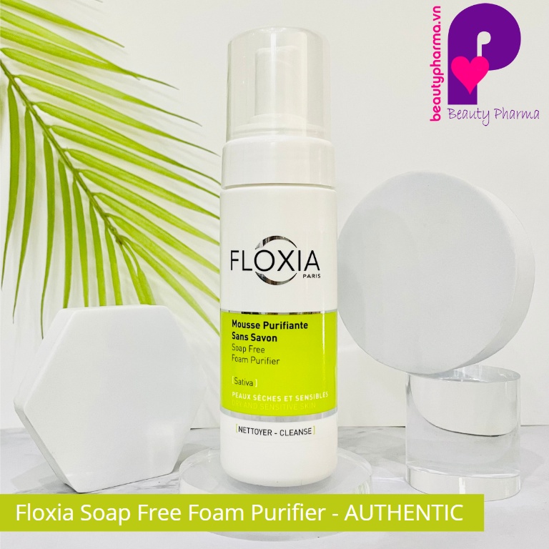 Sữa rửa mặt dành cho da khô, da nhạy cảm FLOXIA SATIVA SOAP FREE FOAM PURIFIER