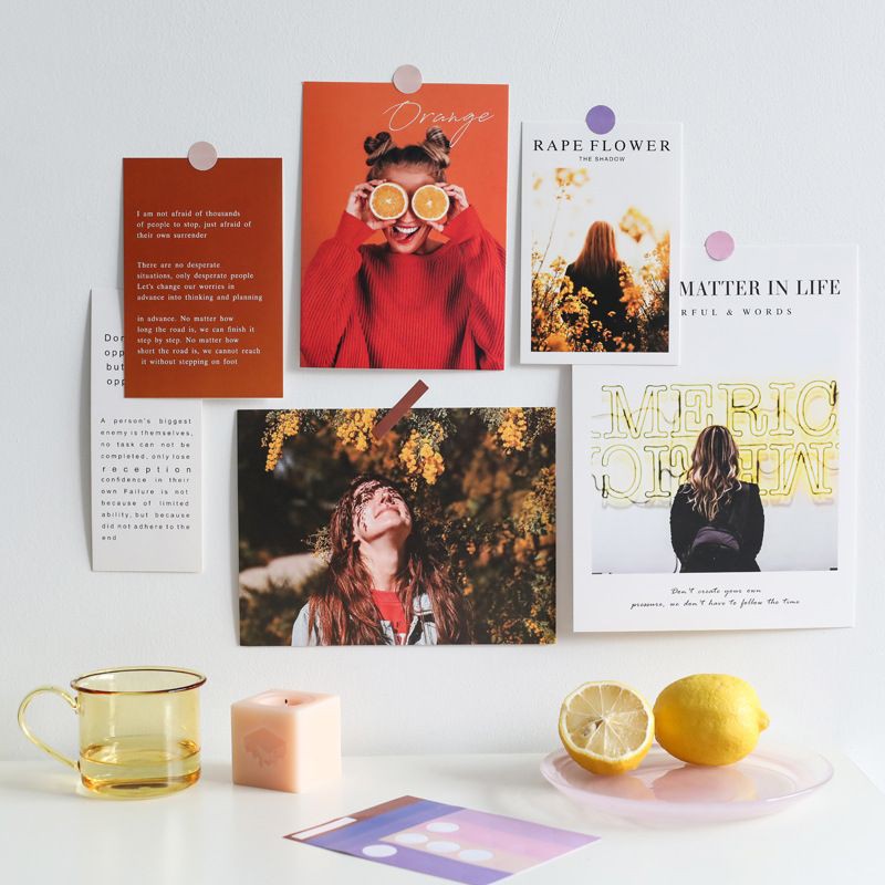 Postcard Trang Trí Home Decor Trang Trí Phòng Riêng Khoảnh Khắc Thanh Xuân