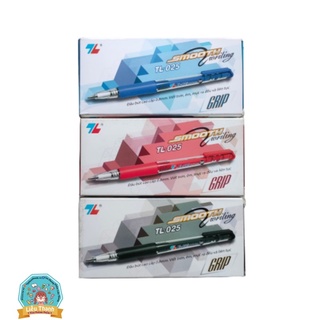Hộp 20 cây bút bi tl025 thiên long 0.8mm