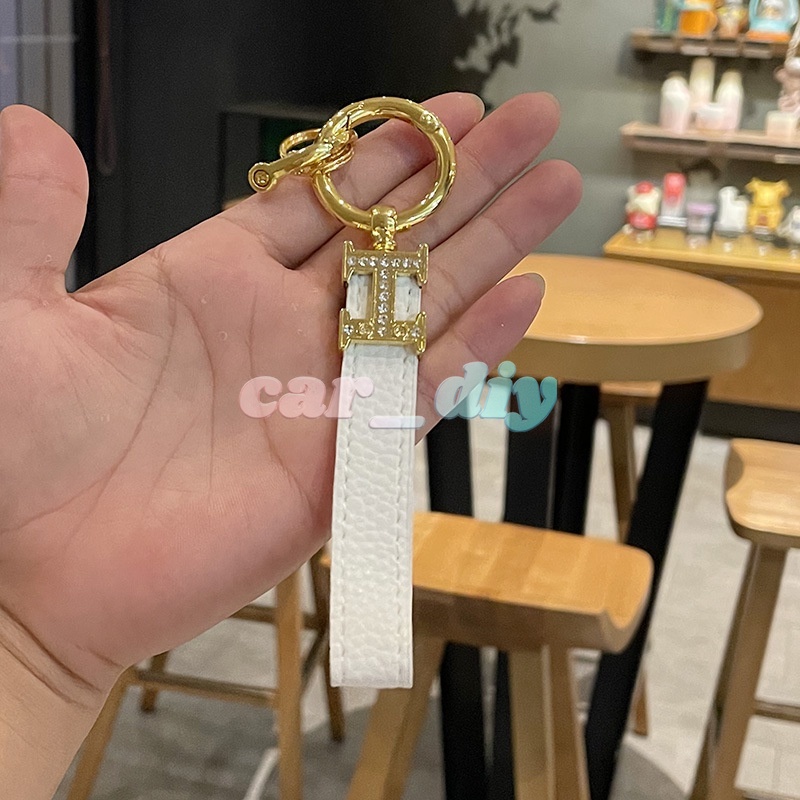 Móc Khóa Da PU Thiết Kế Mới Cao Cấp Thời Trang