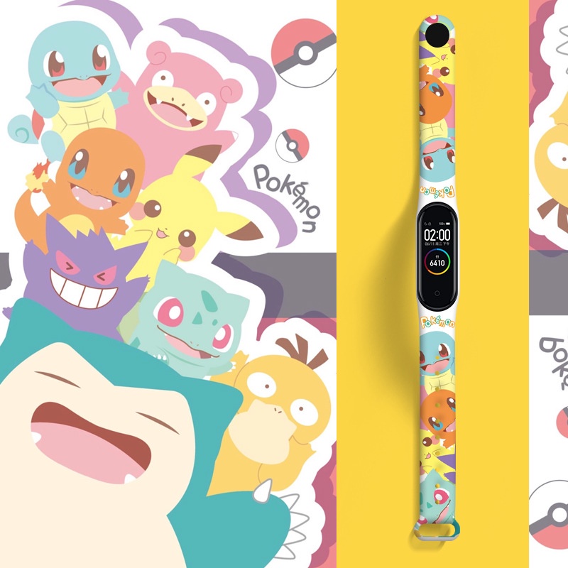 Dây Đeo Dễ Thương Dành Cho Mi Band 7/6/5 4/3