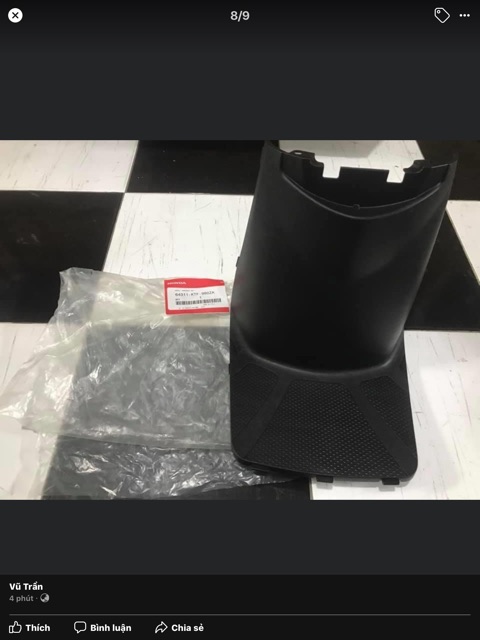 Bàn thờ , bợ sau , Yếm khóa , Thông Gió , Sàn chân , Ốp gầm , dè sau , đảy bình , nẹp chống  ( Dàn Nhám Sh ý 2009 - 2011