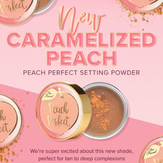 [Đủ Bill] Phấn phủ Too faced Peach perfect mattifying powder | WebRaoVat - webraovat.net.vn