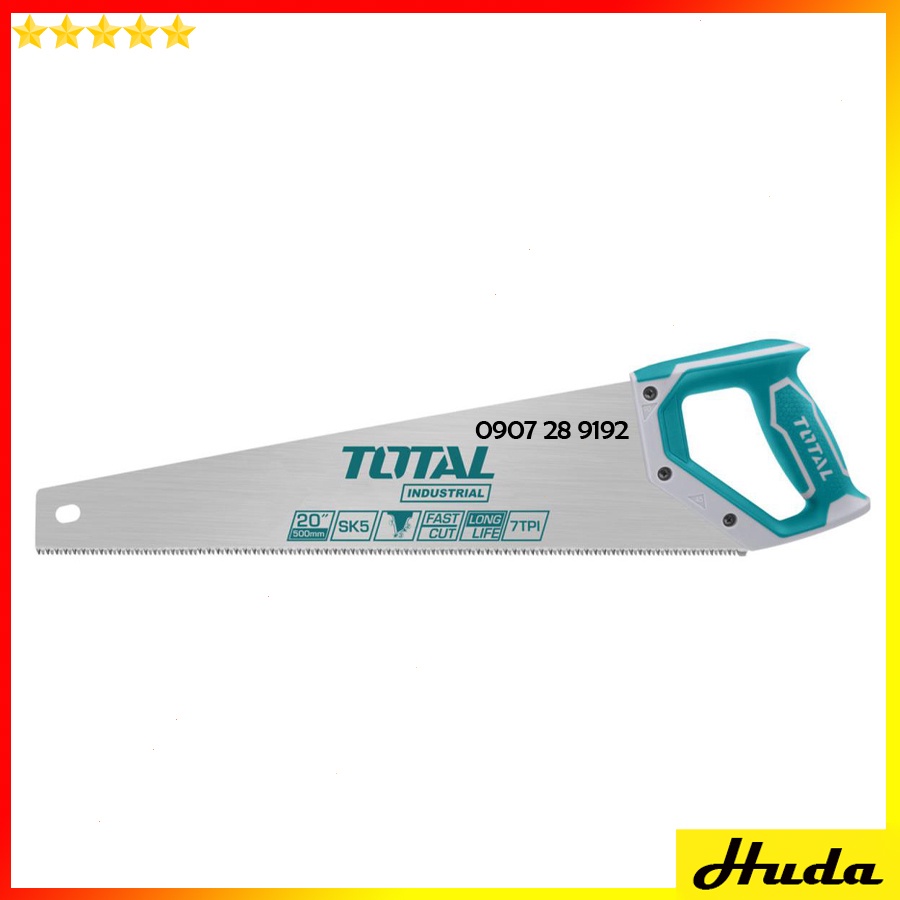 Cưa gỗ tay lá liễu dày 0.9mm chiều dài 400-550mm Total Ingco POI