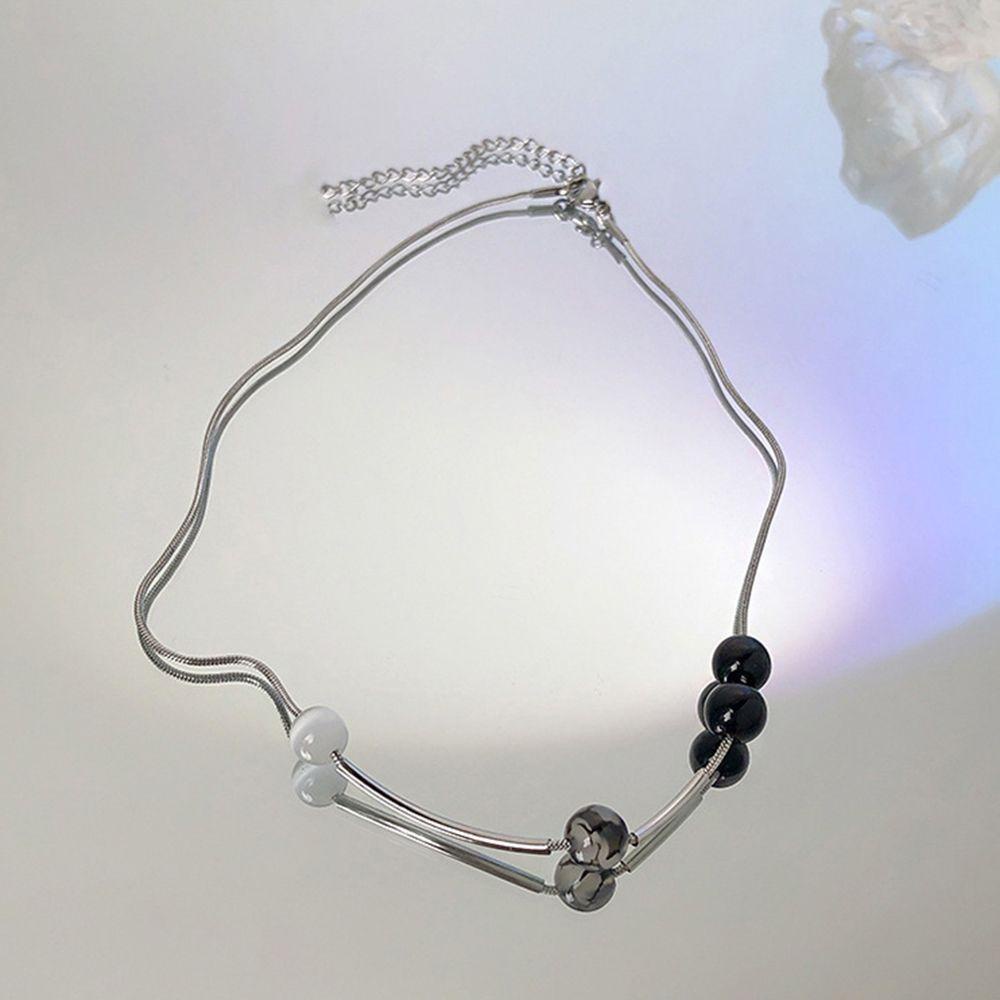 MXGOODS Vòng Cổ Choker Đính Hạt Mắt Mèo Đơn Giản Phong Cách Hàn Quốc Cho Nữ