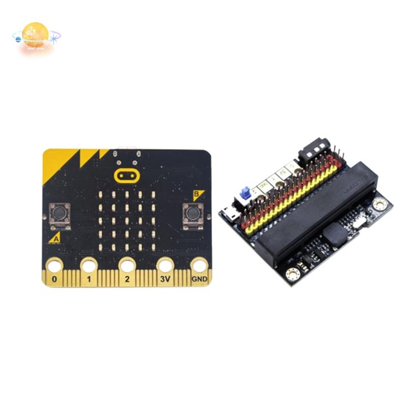 Bảng Mạch Phát Triển BBC MicroBit Go Với MicroBit BBC IO V2.0 Tiện Dụng