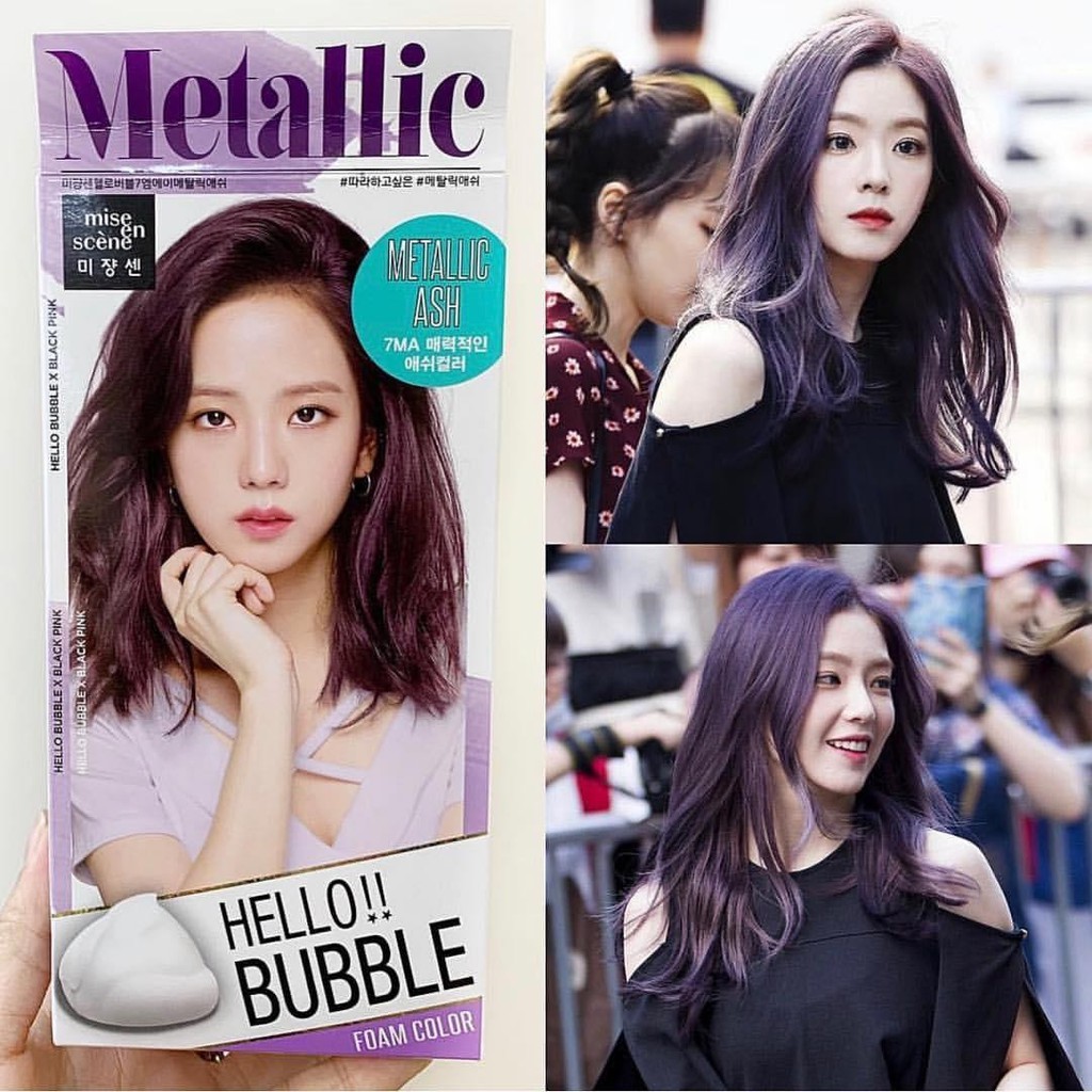 [SẴN + BILL] GỘI NHUỘM TÓC DẠNG BỌT HELLO BUBBLE MISE EN SCENE