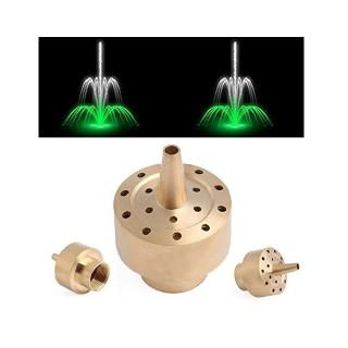 Đầu phun hình bông hoa phi 21mm bec phun nước nghệ thuật trang trí đài phun hồ tiểu cảnh bể cá thác nước hòn non bộ