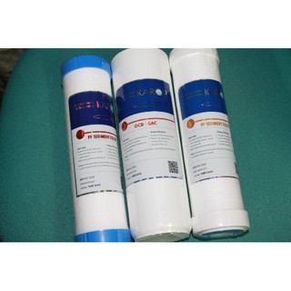 Bộ 3 Lõi Lọc Nước Karofi