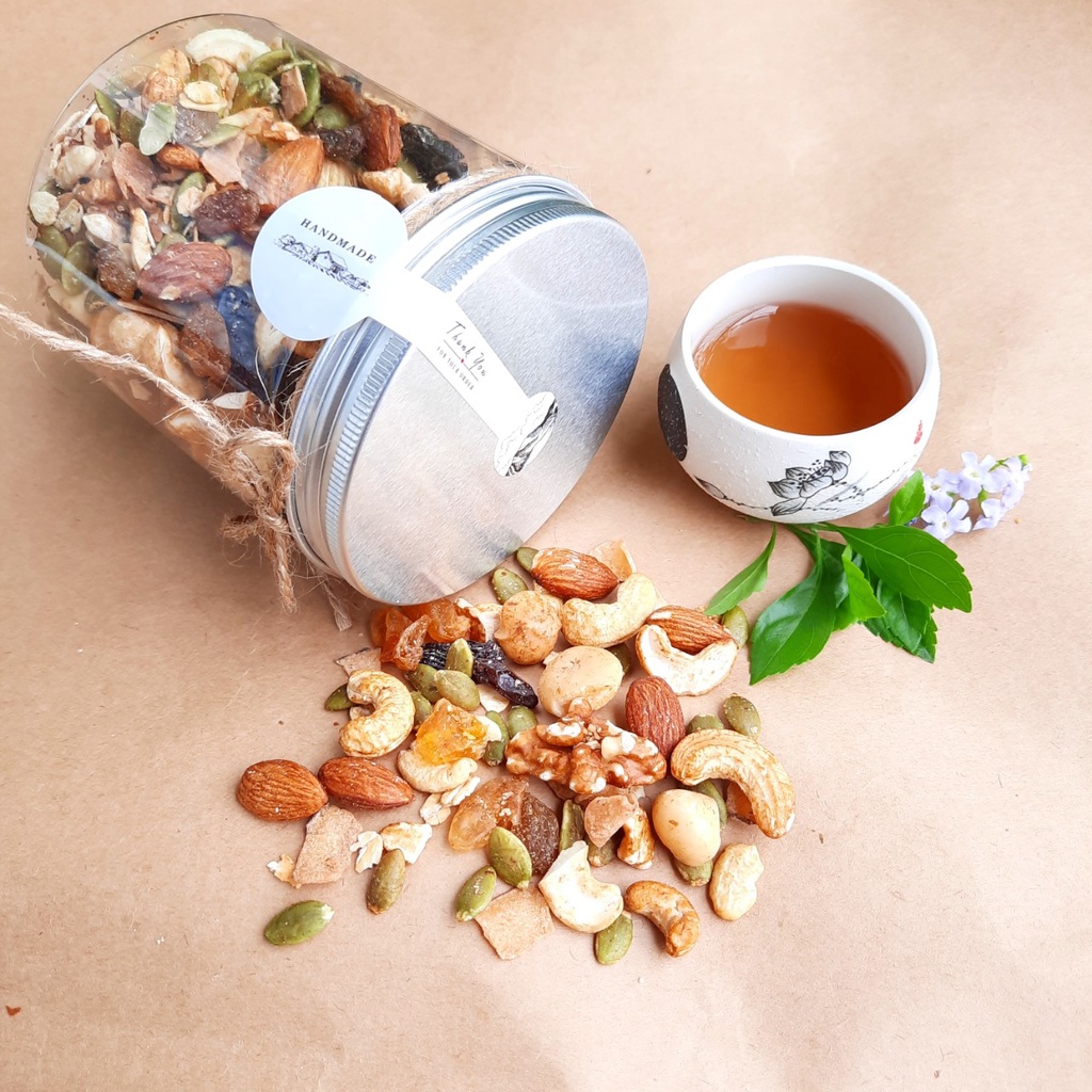 Granola handmade, ăn sáng hoặc món ăn vặt cho người ăn kiêng