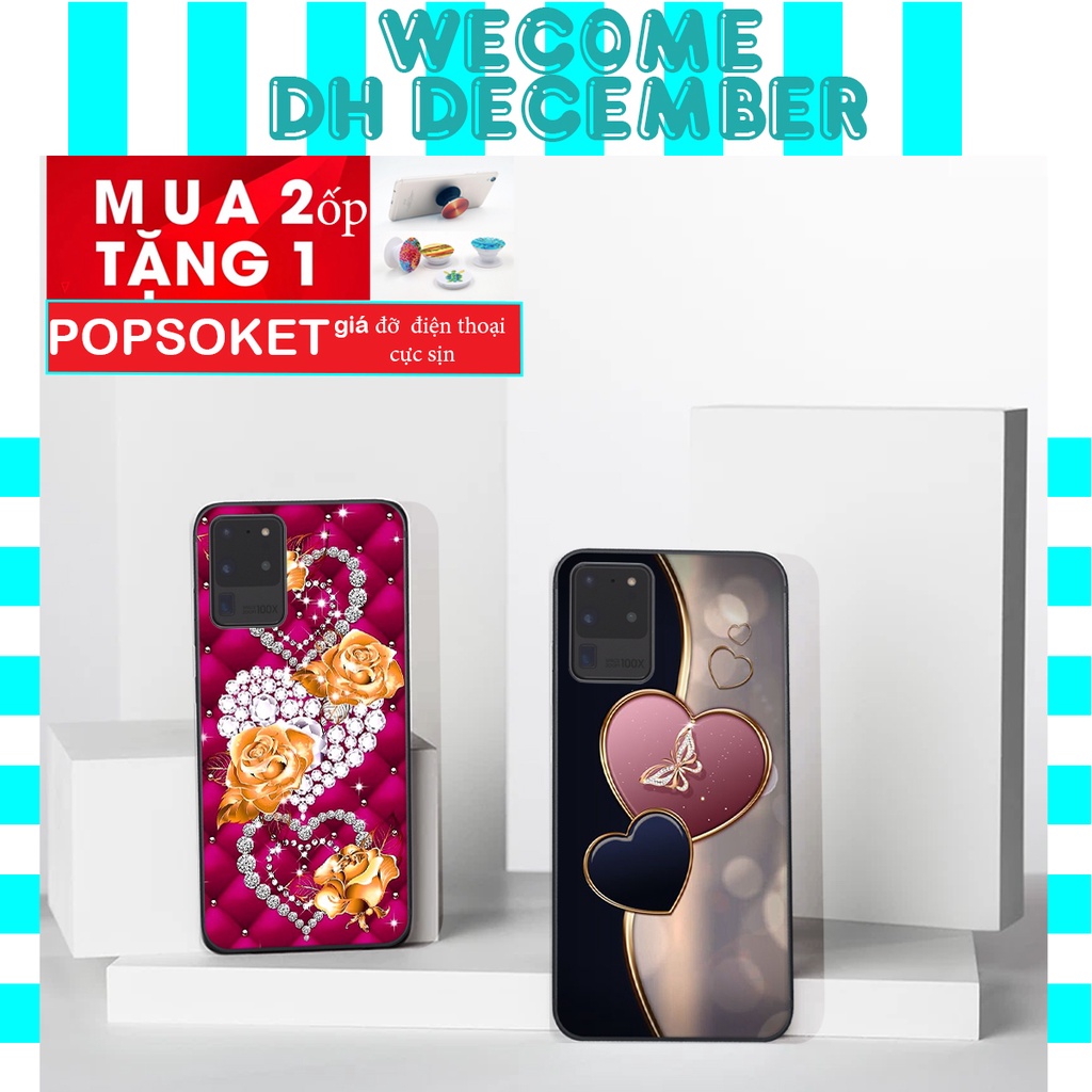 HOT SALE OFF ( 2 ỐP TẶNG 1 POP) Ốp lưng Samsung Galaxy S20 ULTRA in hình hoa tinh tế , mới mẻ DH DECEMBER