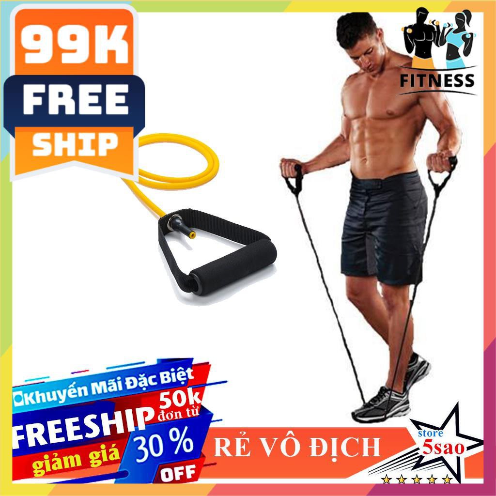 FREESHIP🎁 Dây kéo đàn hồi 12 - 16 LB  ❤️ giá rẻ ❤️ Dây ngũ sắc tập gym màu vàng | hn & tphcm