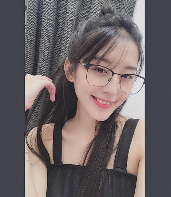 Gọng kính thời trang nhựa viền kim loại tr90 2713 BucShop dành cho nam nữ