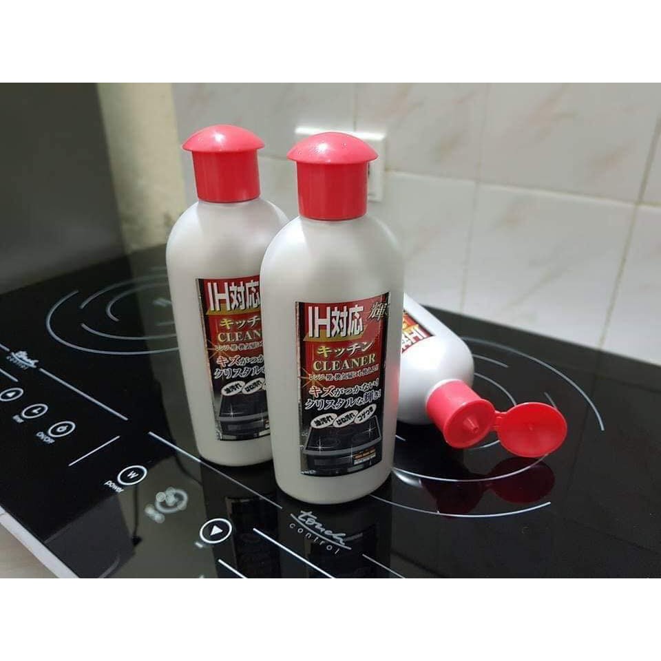 Dung dịch vệ sinh bếp từ, bếp hồng ngoại ,nước rửa bếp từ Nhật Bản IH Cleaner chai 300ml