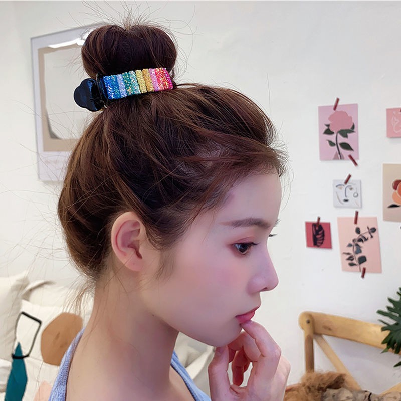 [Hot] 1 kẹp tóc nữ càng cua 3 RĂNG duyên dáng
