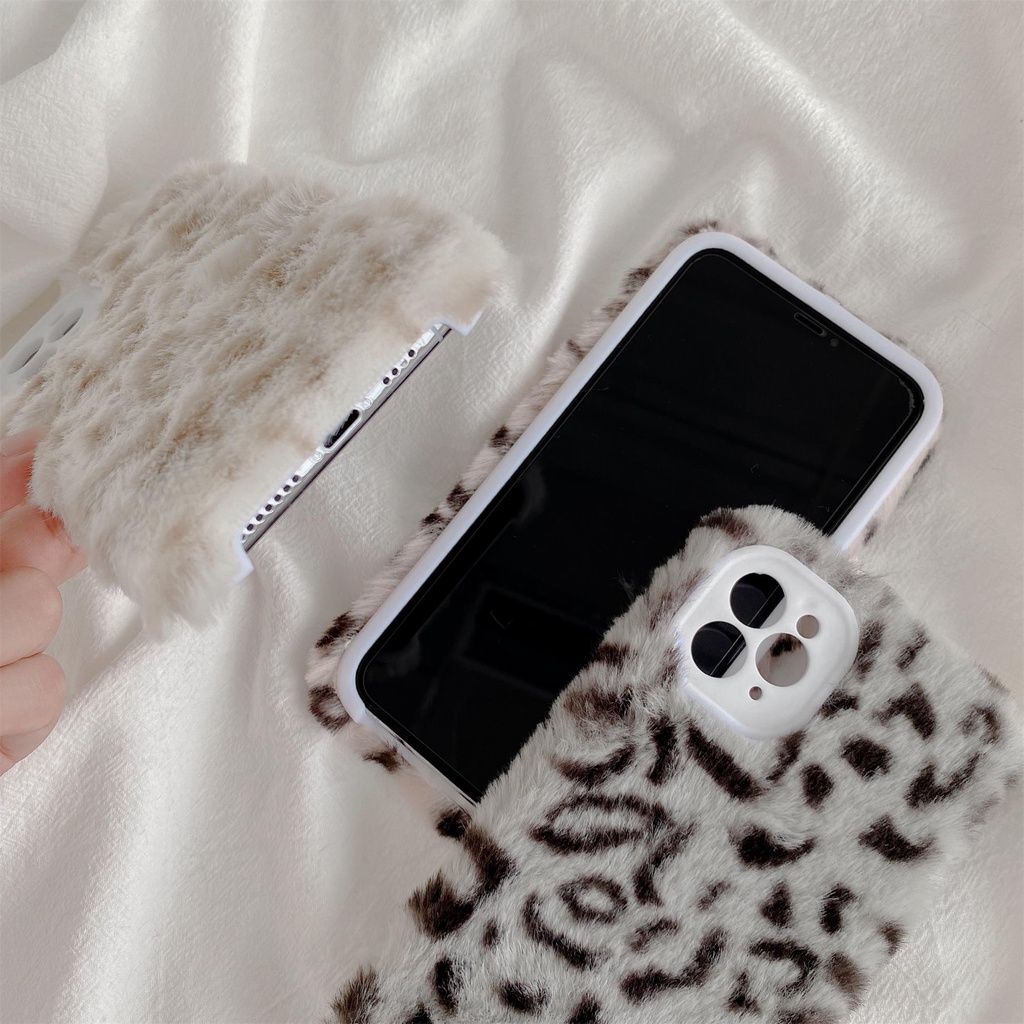 Ốp điện thoại họa tiết da báo cho iPhone 13 12 11 Pro Max XR XS Max X 7 8 Plus
