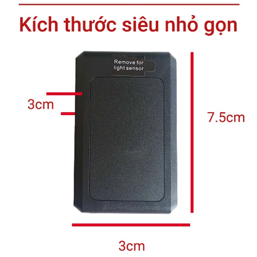 Định Vị Ô Tô, Xe Máy Không Dây A9+ PIN 20 ngày 6000 mAH (Miễn phí App năm đầu tiên) - Sim Data 4G + App trọn đời