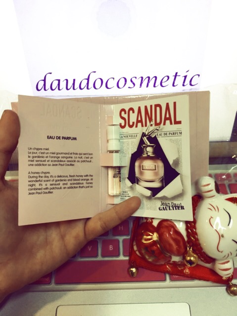 [vial] Nước hoa Jean paul Gaultier Scandal EDP 1.5ml