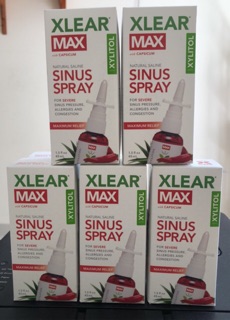 [HSD 03/2027] Xịt mũi Xlear Max viêm xoang, mũi dị ứng - 45ml
