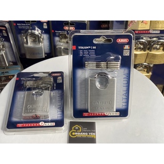 [Hỏa tốc HN] Khóa ABUS 66CSTi/50 Series tintalium, Khóa chống cắt 4 chìa vi tính