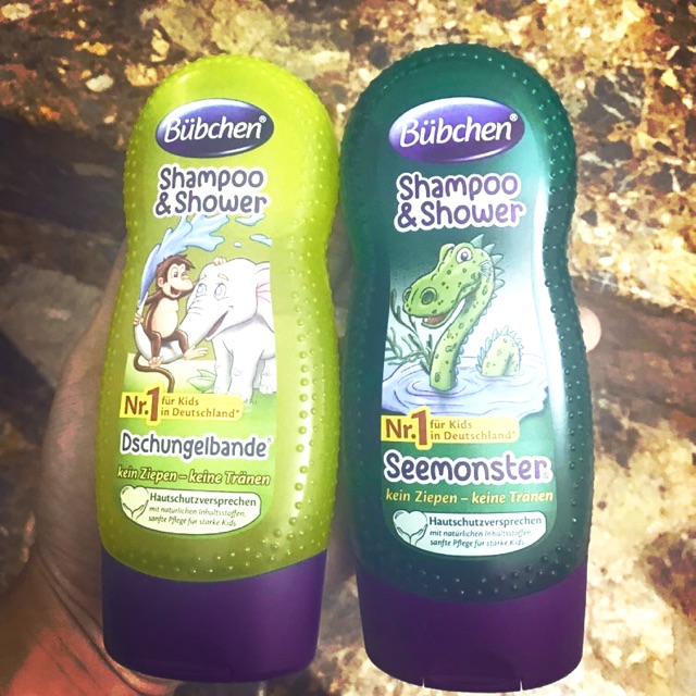 Dầu gội kiêm sữa tắm Bubchen hàng xách tay Đức