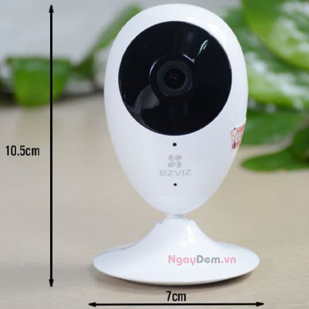 Camera Wi-Fi 1MP EZVIZ CV206 C2C HD 720P Góc Quay Rộng - Hàng chính hãng bảo hành 24 tháng