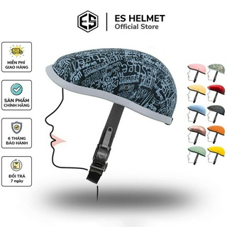 Mũ bảo hiểm ES Helmet nửa đầu Beret nữ chính hãng