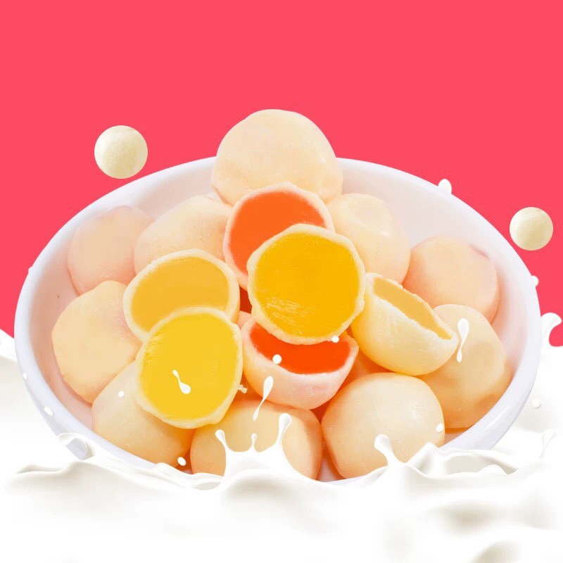 Kẹo dẻo trái cây hỗn hợp Milk Soft Candy 320g
