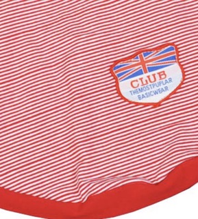 Áo sọc ba lỗ thun cotton