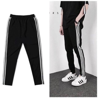 [Freeship] Quần 3 sọc suông Unisex bigsize 40-100kg