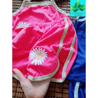 bộ hoa cúc đẹp cho bé gái