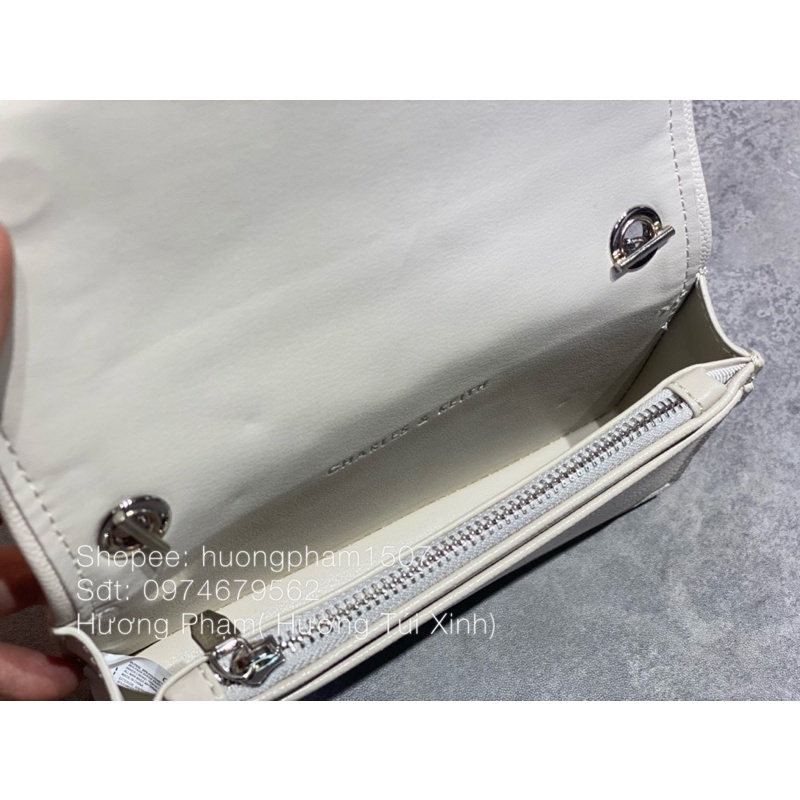 TÚI ĐEO CHÉO CÊ NỜ KA MINI CHẦN TRÁM CÓ HỘP
