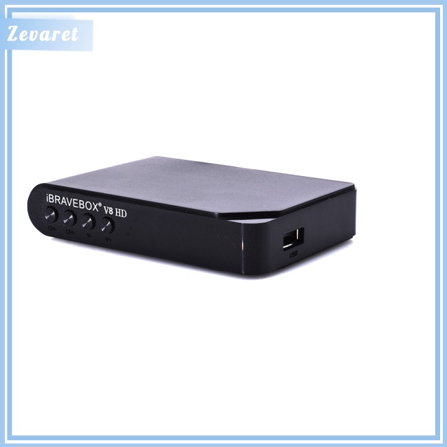 Bộ Thiết Bị Thu Sóng Vệ Tinh Zevaret iBRAVEBOX V8 HD 1080P DVB-S2 PVR USB WIFI