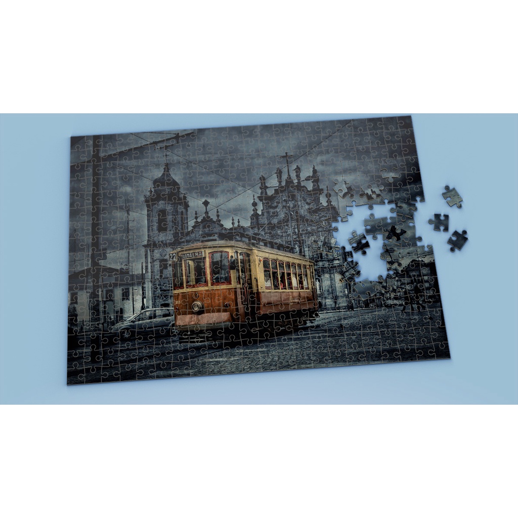 Tranh ghép hình MANIPULATION - Mẫu 1 - Nhận in theo yêu cầu