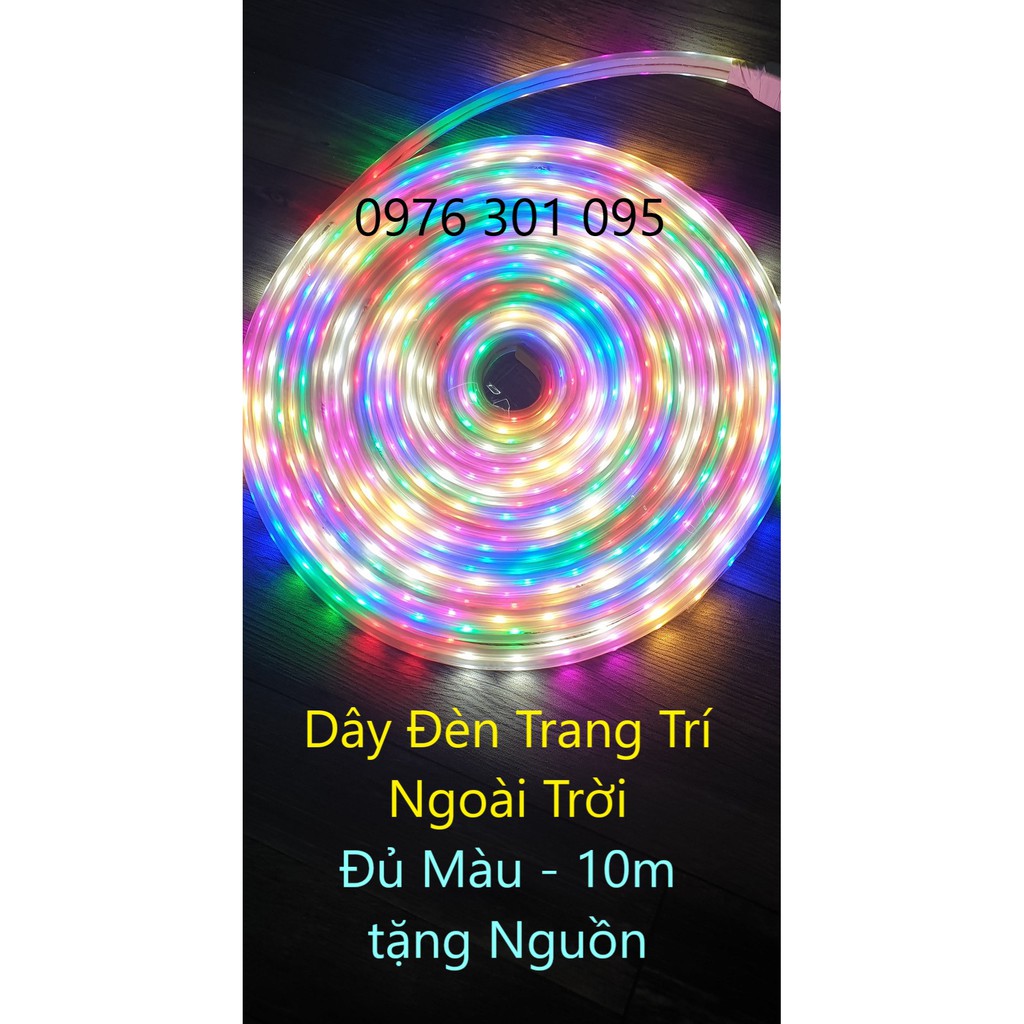 COMBO 10m Dây Đèn Trang Trí Ngoài Trời