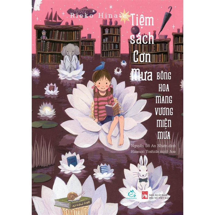 Sách- Tiệm sách cơn mưa Tập 5 - Bông hoa mang vương miện mưa