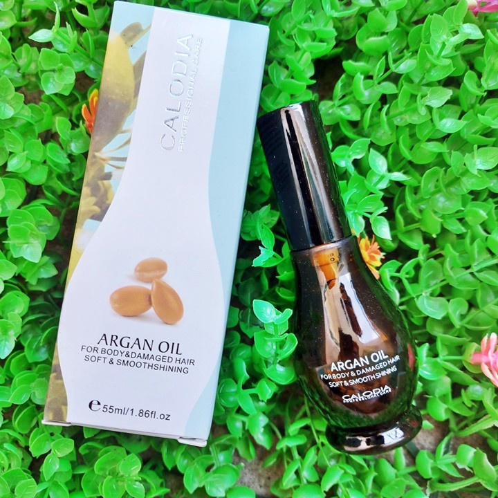 ✅TINH DẦU CALODIA ARGAN OIL DƯỠNG BÓNG TÓC 55ML - KM