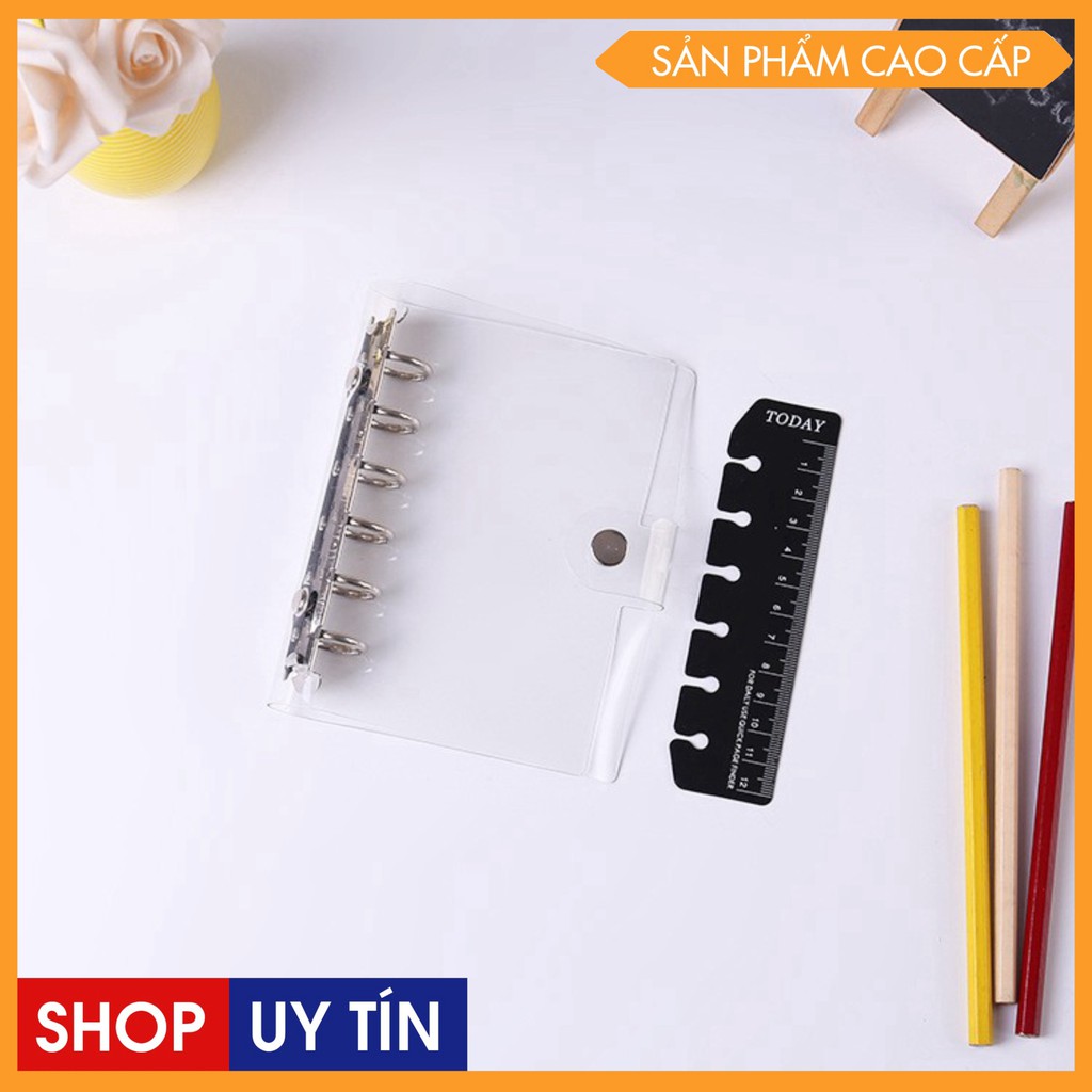 Sổ còng A5 A6 A7 6 9còng bìa sổ còng binder giấy refill full set sổ A5 A6 A7
