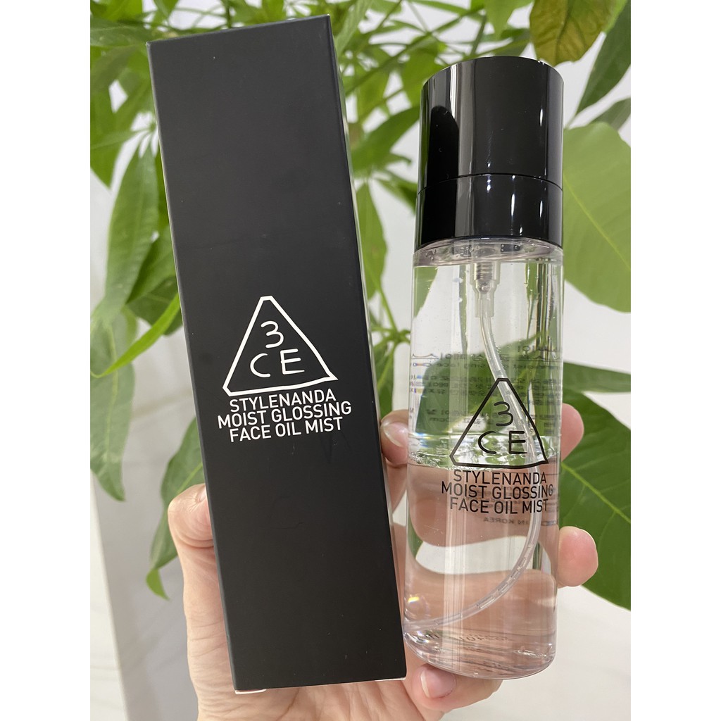 XỊT KHOÁNG KIỀM DẦU 3CE STYLENANDA MOIST GLOSSING OIL MIST