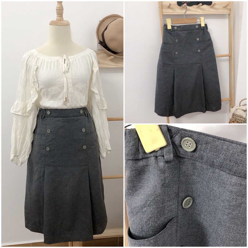 Chân váy vintage 2hand có BIG SIZE