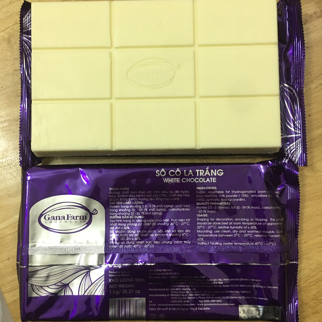 Socola đen, trắng 110-115g | BigBuy360 - bigbuy360.vn