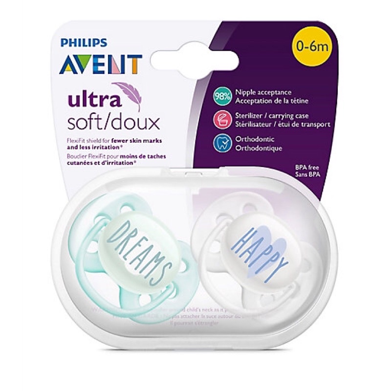 [Bill My]Ti giả Ultra Soft Philips AVENT 0-6m 6-18m